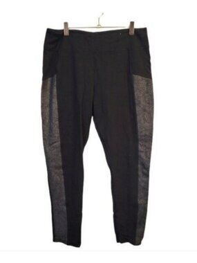 Mudd | 4X Flex Stretch Ponte Leggings Side Panels Black